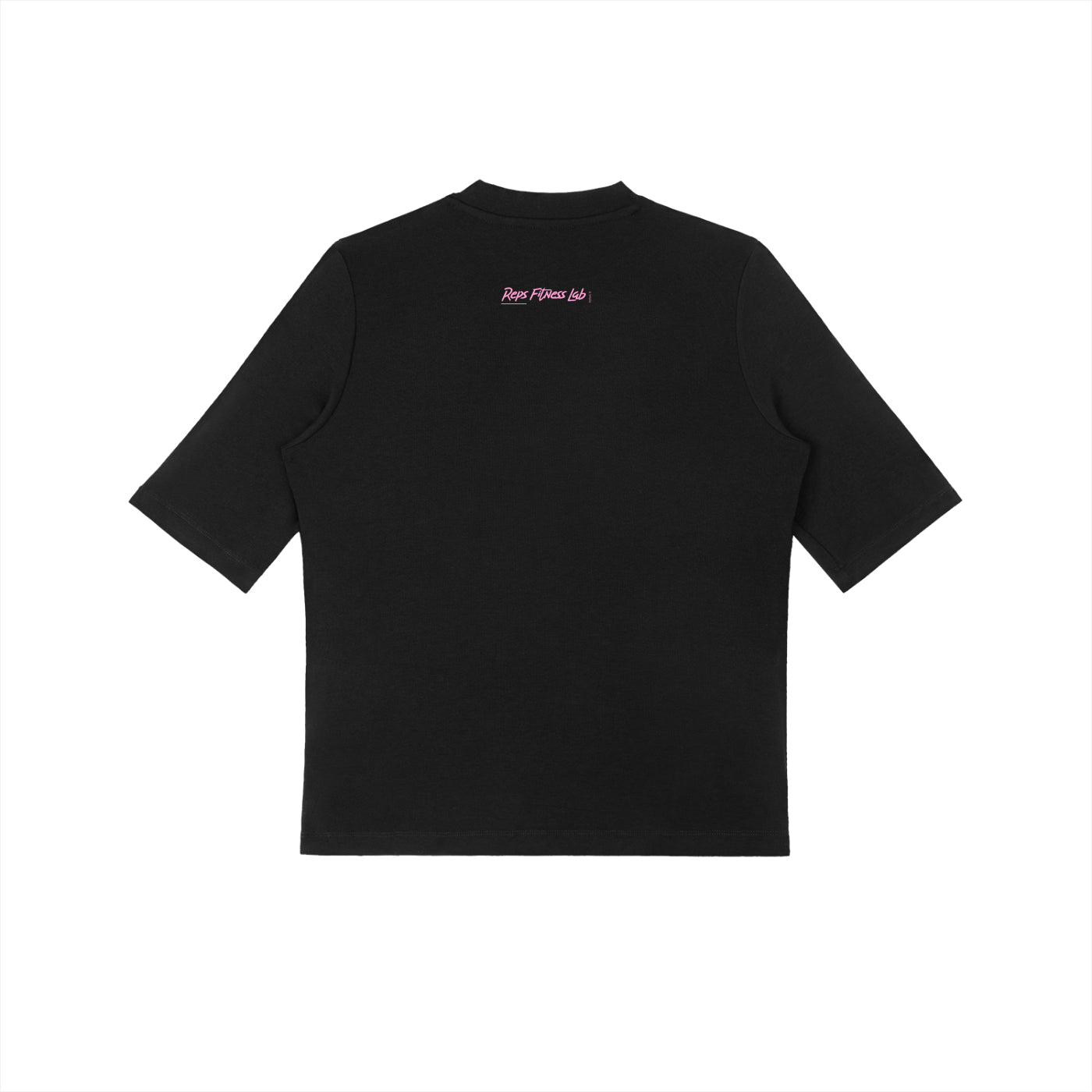 Muscle Mommy Mock Neck Short Sleeve T-Shirt