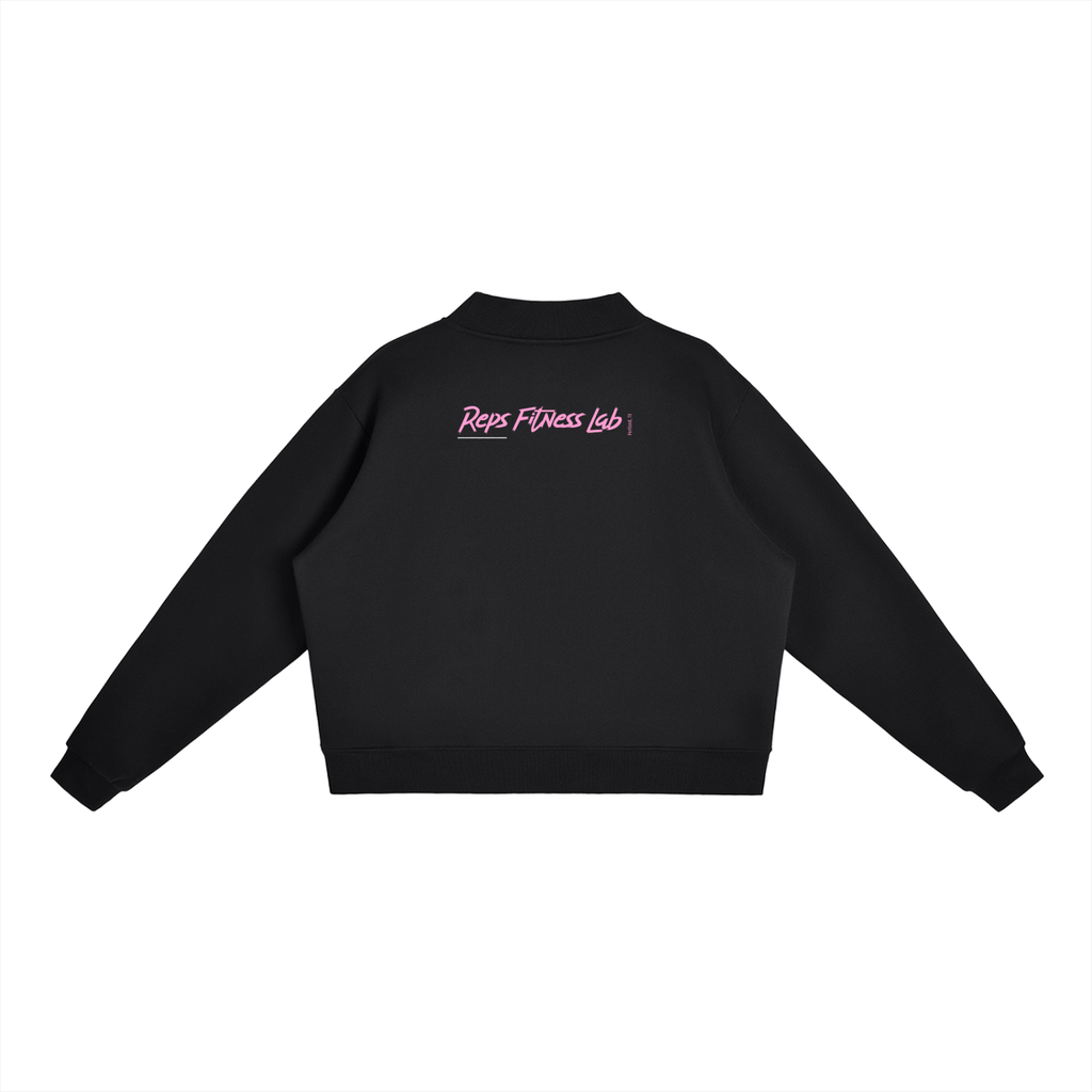Women Mock-Neck Crew Sweatshirt