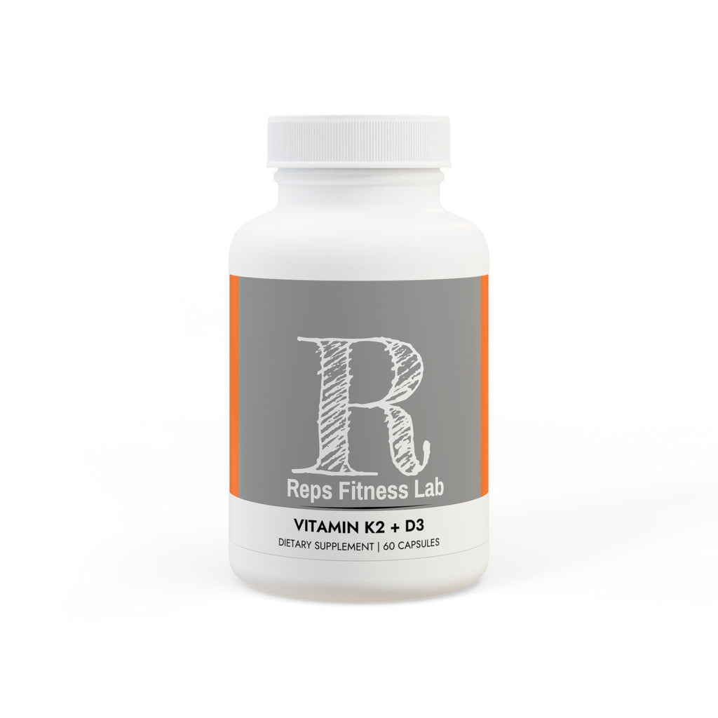 Vitamin K2 + D3 Supplement (60 Capsules)