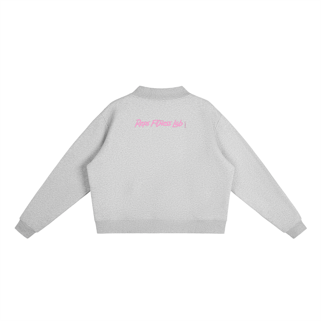 Women Mock-Neck Crew Sweatshirt