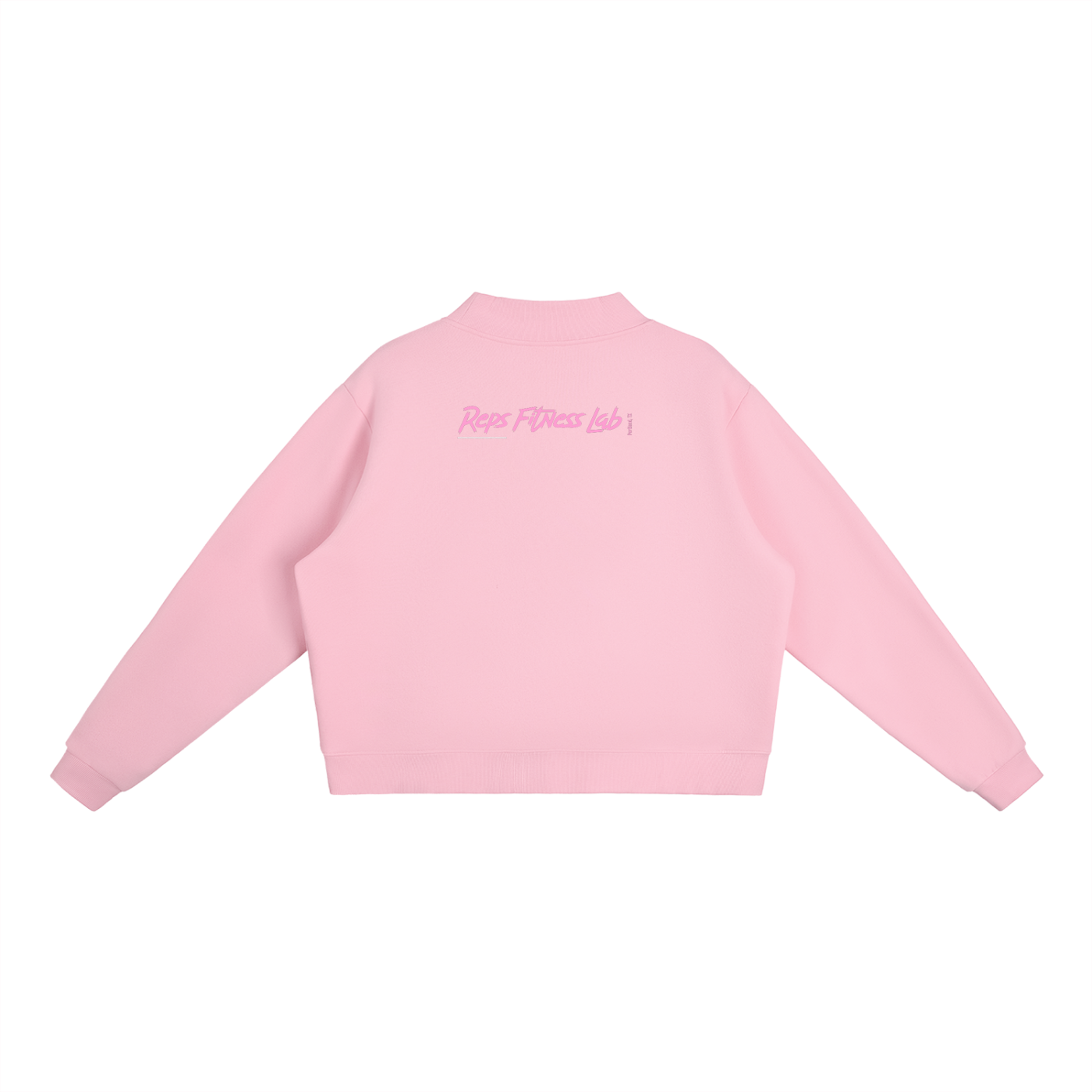 Women Mock-Neck Crew Sweatshirt
