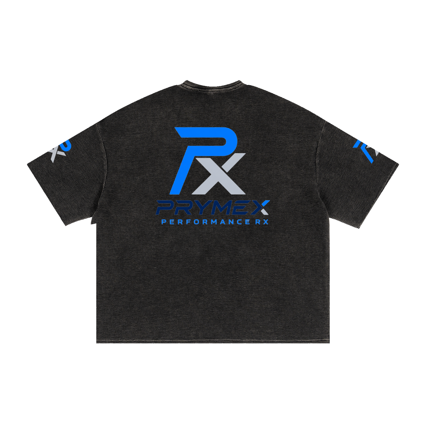 Textured Waffle Washed Boxy T-Shirt