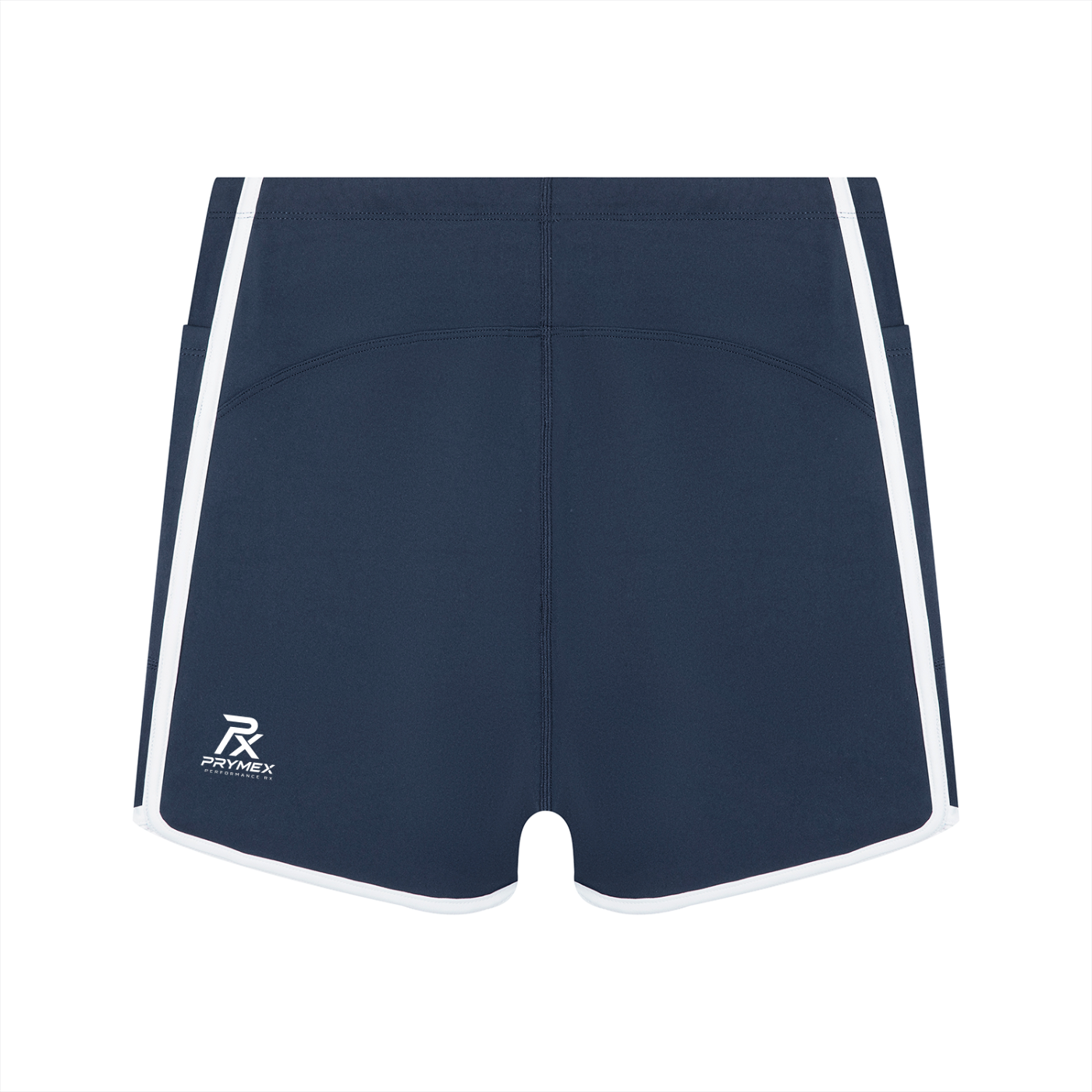 Women's High Rise Color Block Yoga Shorts