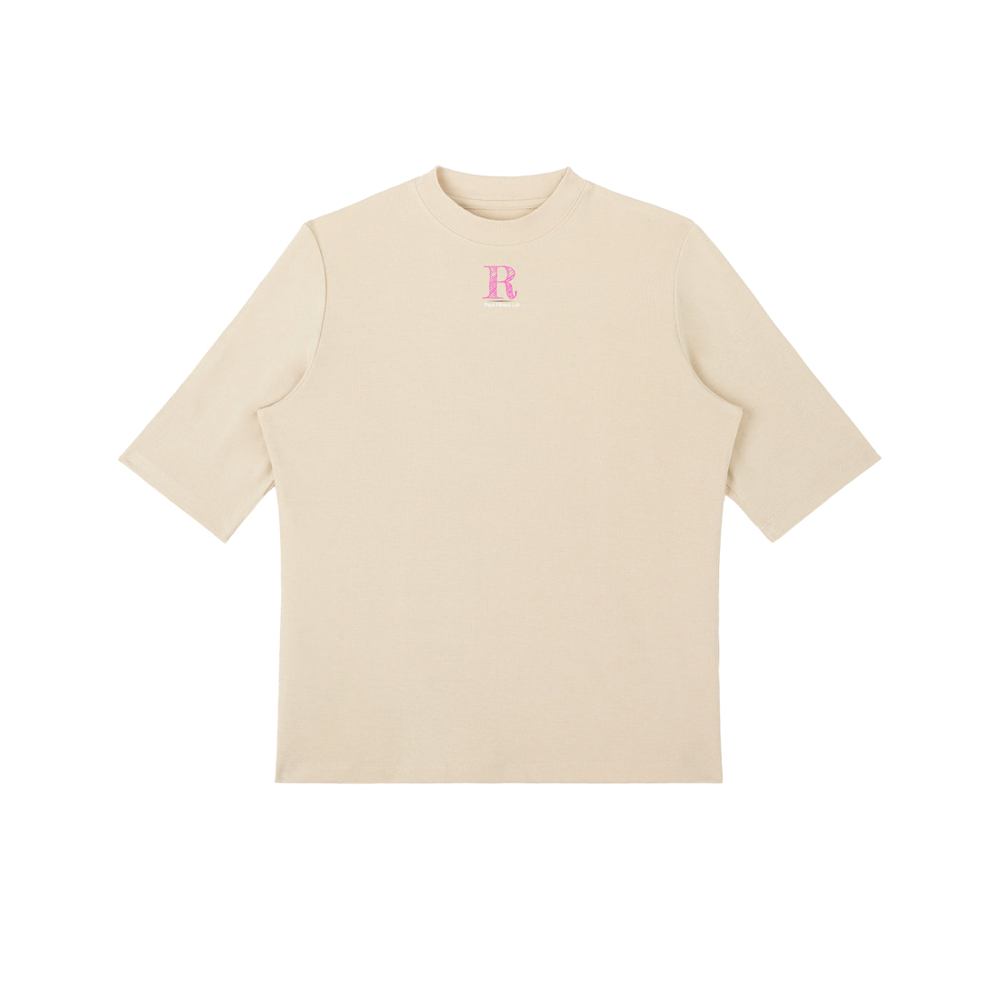Muscle Mommy Mock Neck Short Sleeve T-Shirt