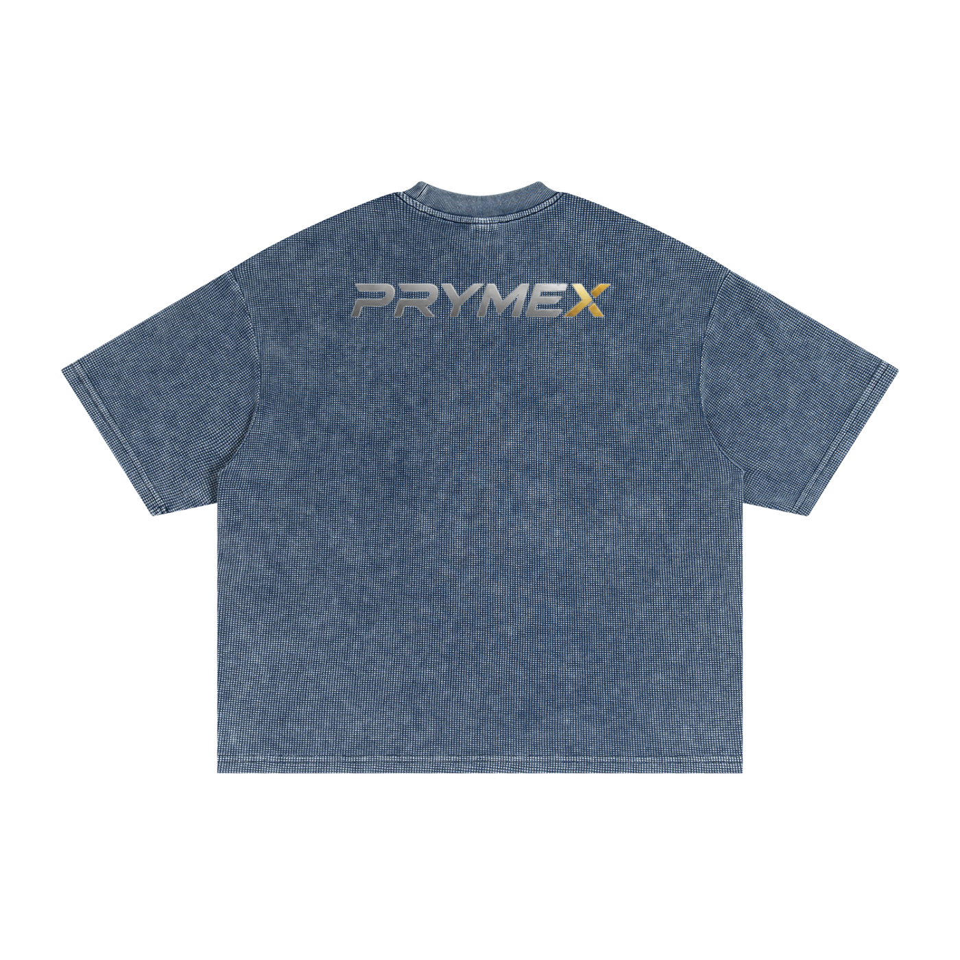 Textured Waffle Washed Boxy T-Shirt