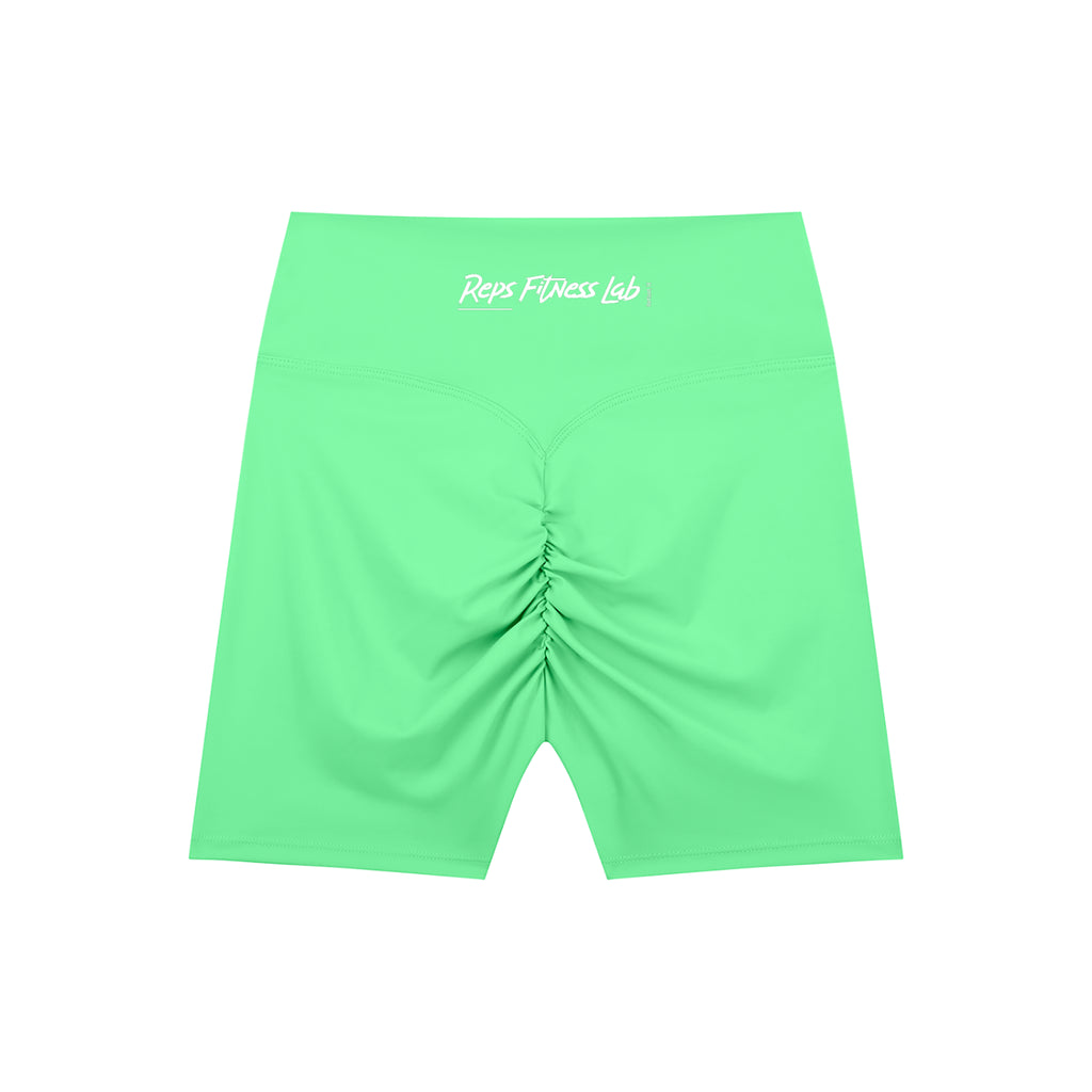 High-Waisted Blend Biker Shorts