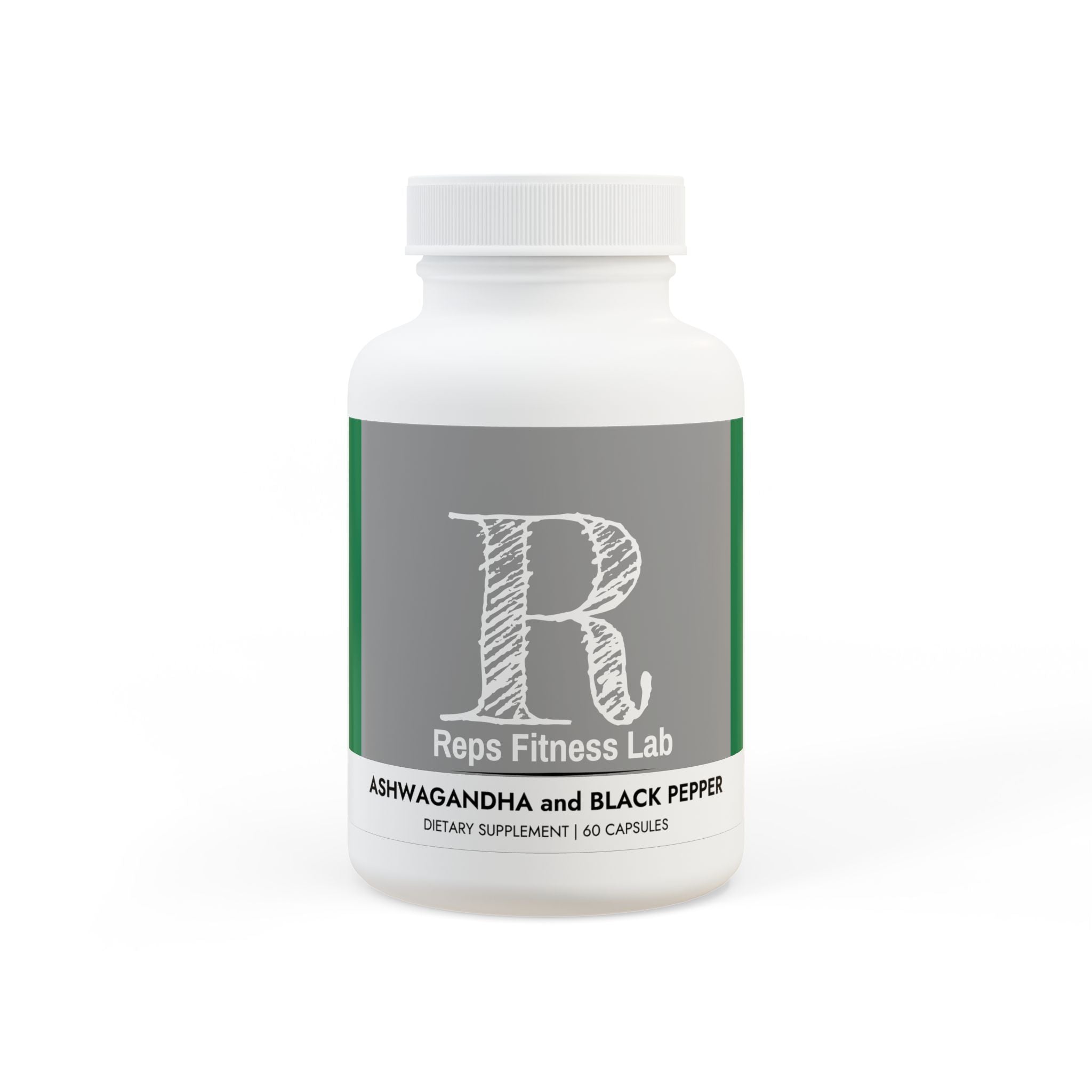 Ashwagandha and Black Pepper Supplement (60 capsules)