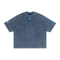 Textured Waffle Washed Boxy T-Shirt