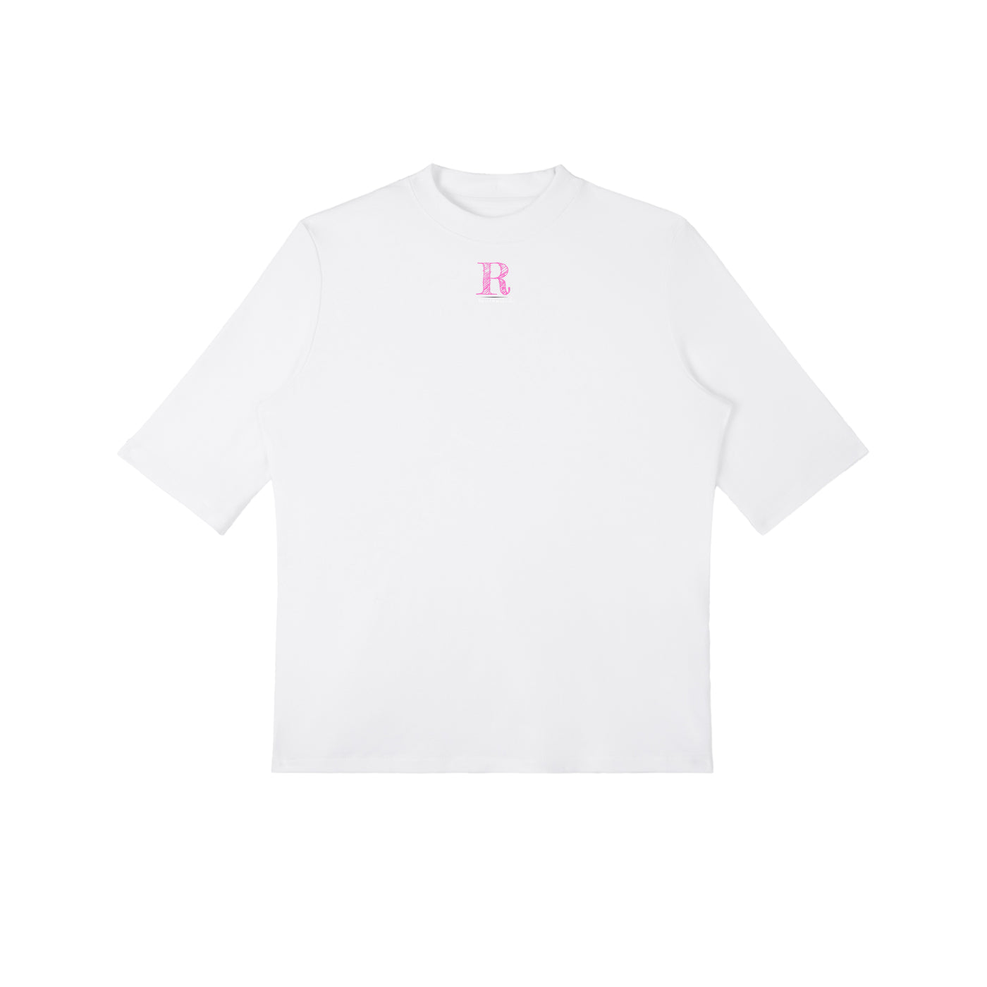 Muscle Mommy Mock Neck Short Sleeve T-Shirt