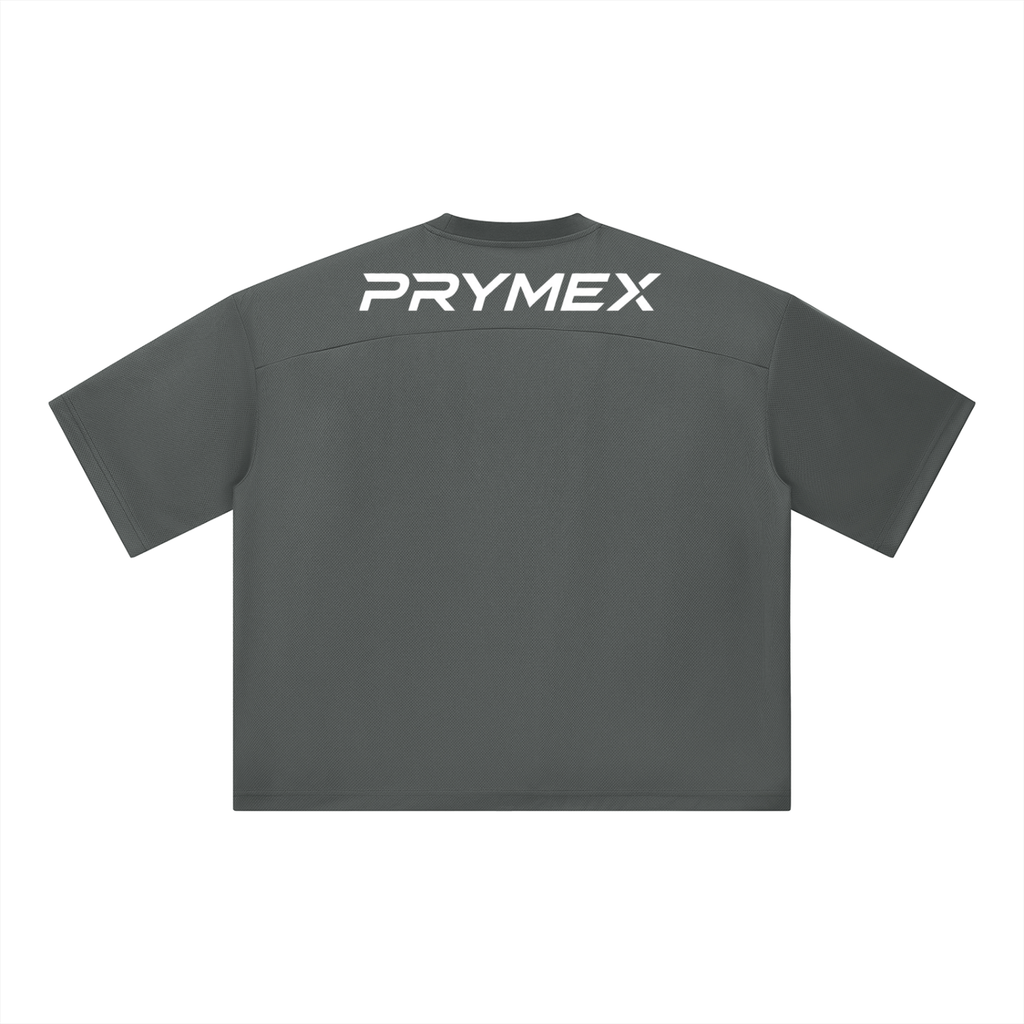 Unisex Boxy Mesh Crewneck T-Shirt