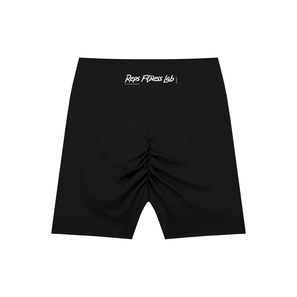 High-Waisted Blend Biker Shorts