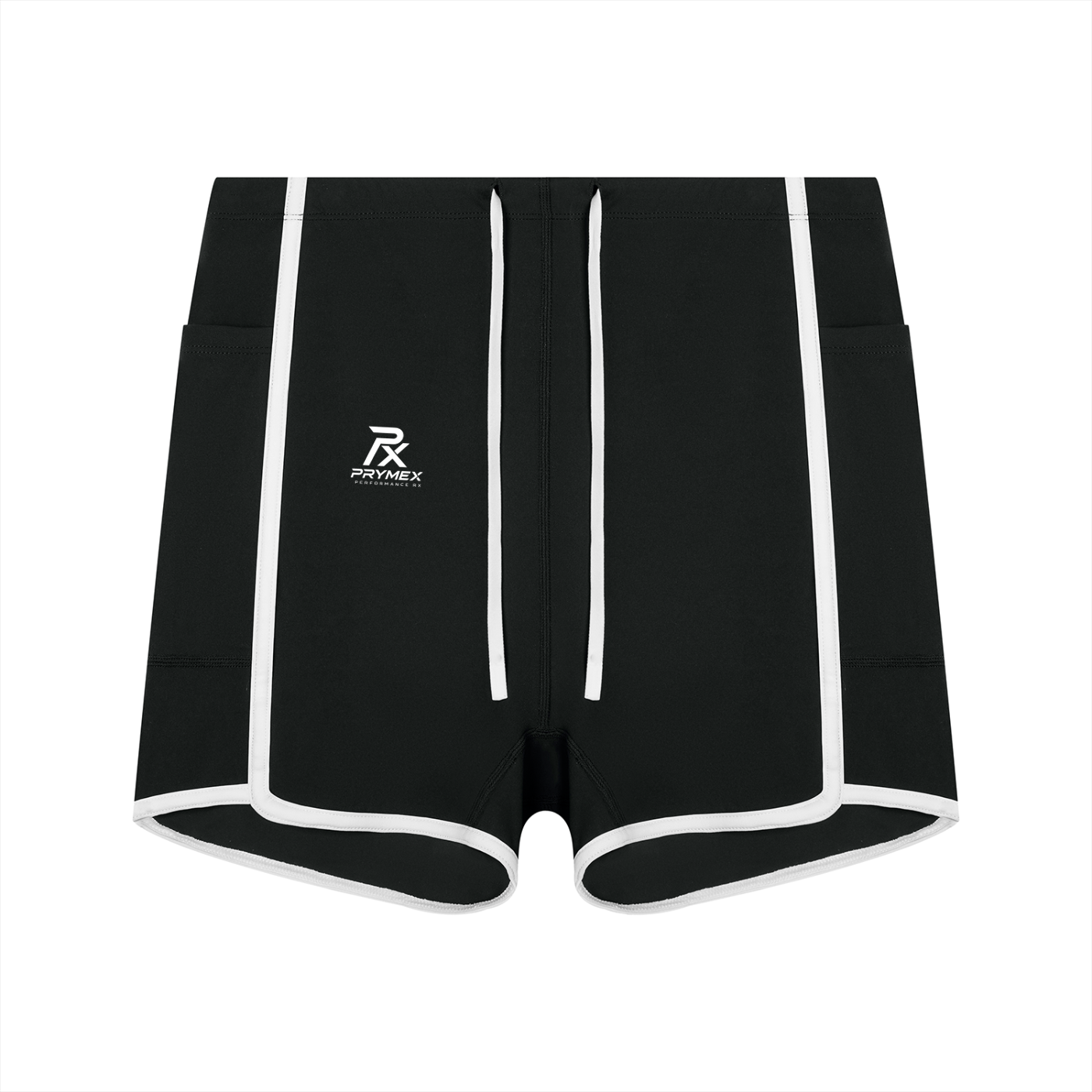 Women's High Rise Color Block Yoga Shorts
