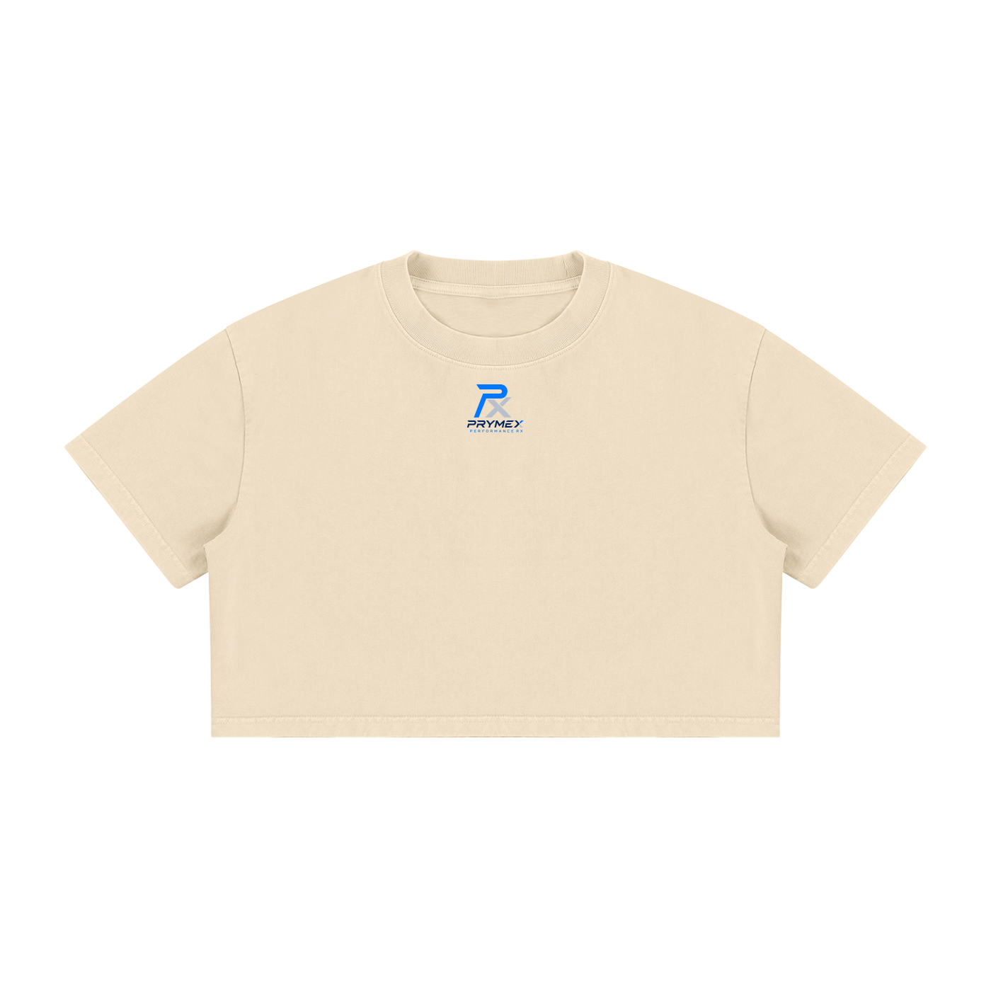 Women's Mineral Wash Cotton Crop T-Shirt