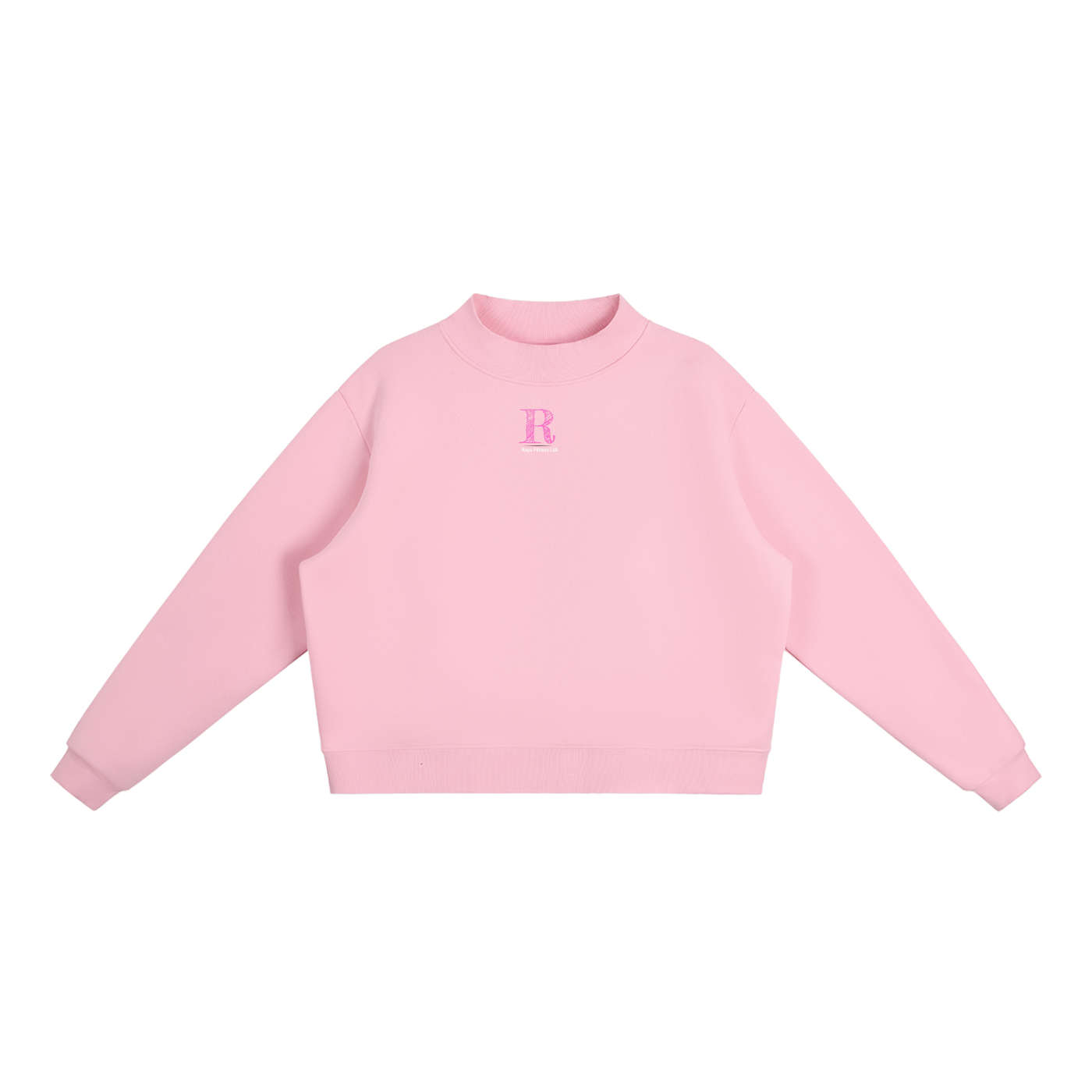Women Mock-Neck Crew Sweatshirt