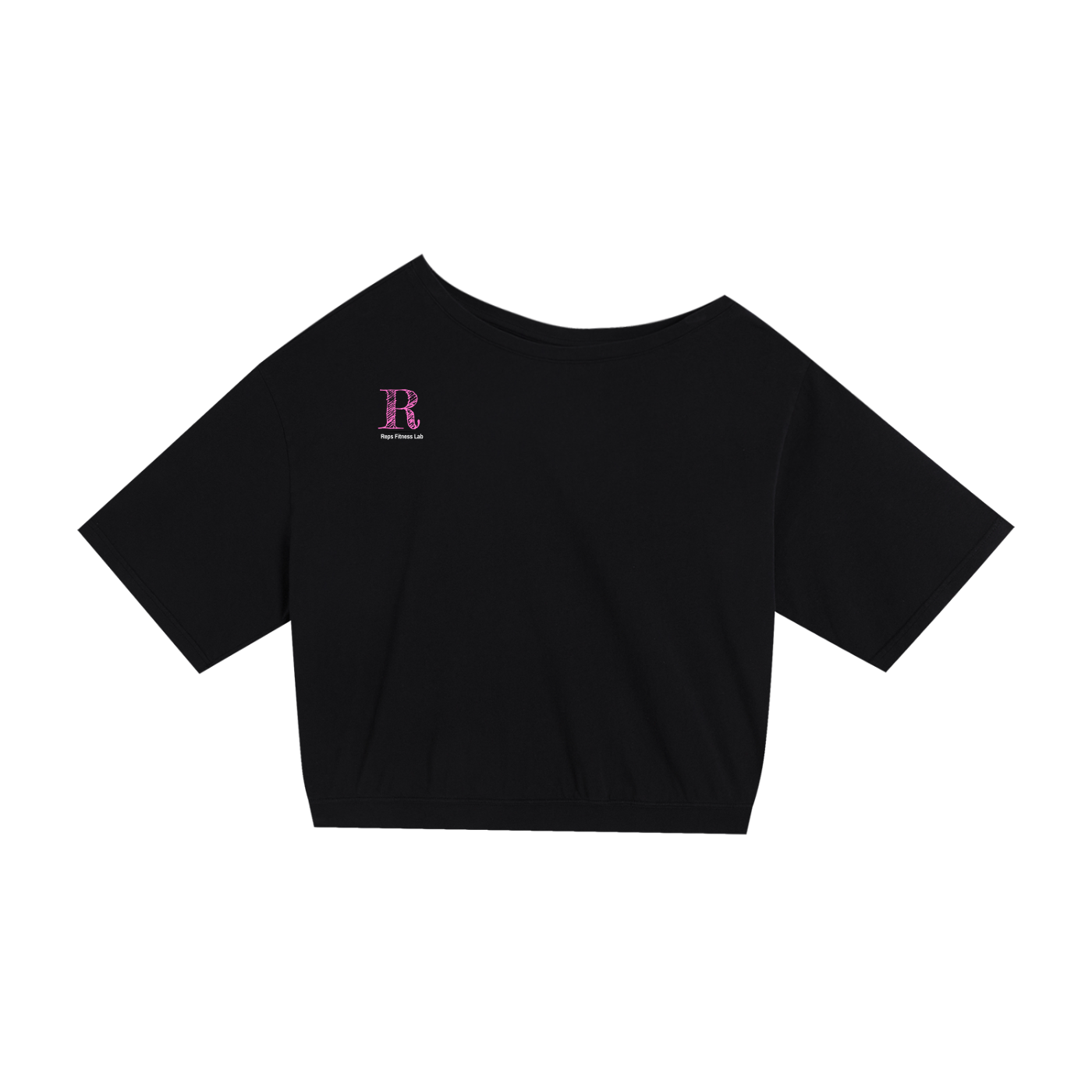 Asymmetric Shoulder Oversized Cotton T-Shirt