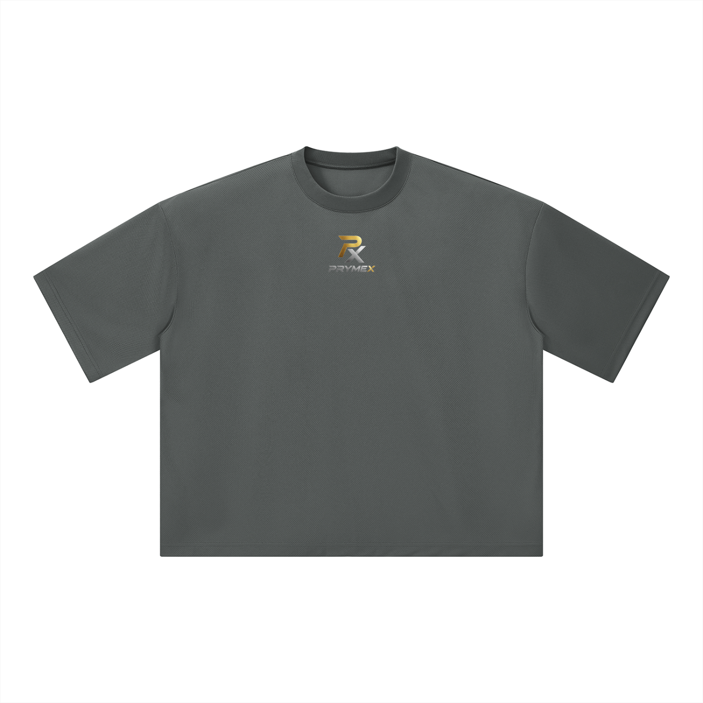 Unisex Boxy Mesh Crewneck T-Shirt