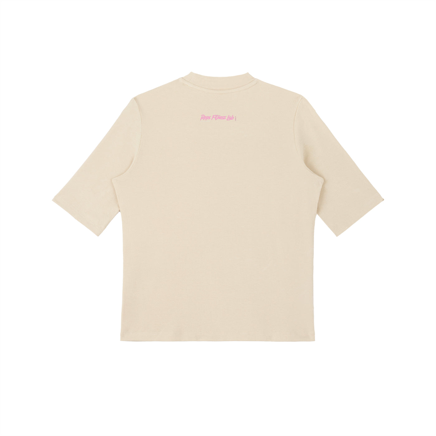 Muscle Mommy Mock Neck Short Sleeve T-Shirt