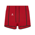 Women's High Rise Color Block Yoga Shorts