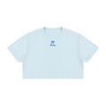 Women's Mineral Wash Cotton Crop T-Shirt
