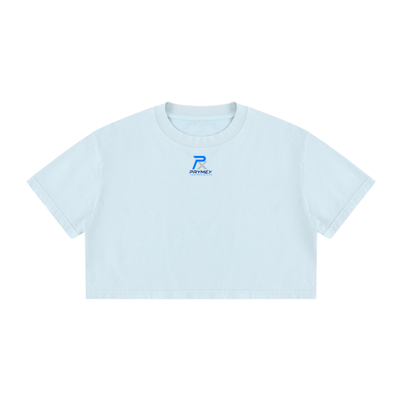 Women's Mineral Wash Cotton Crop T-Shirt