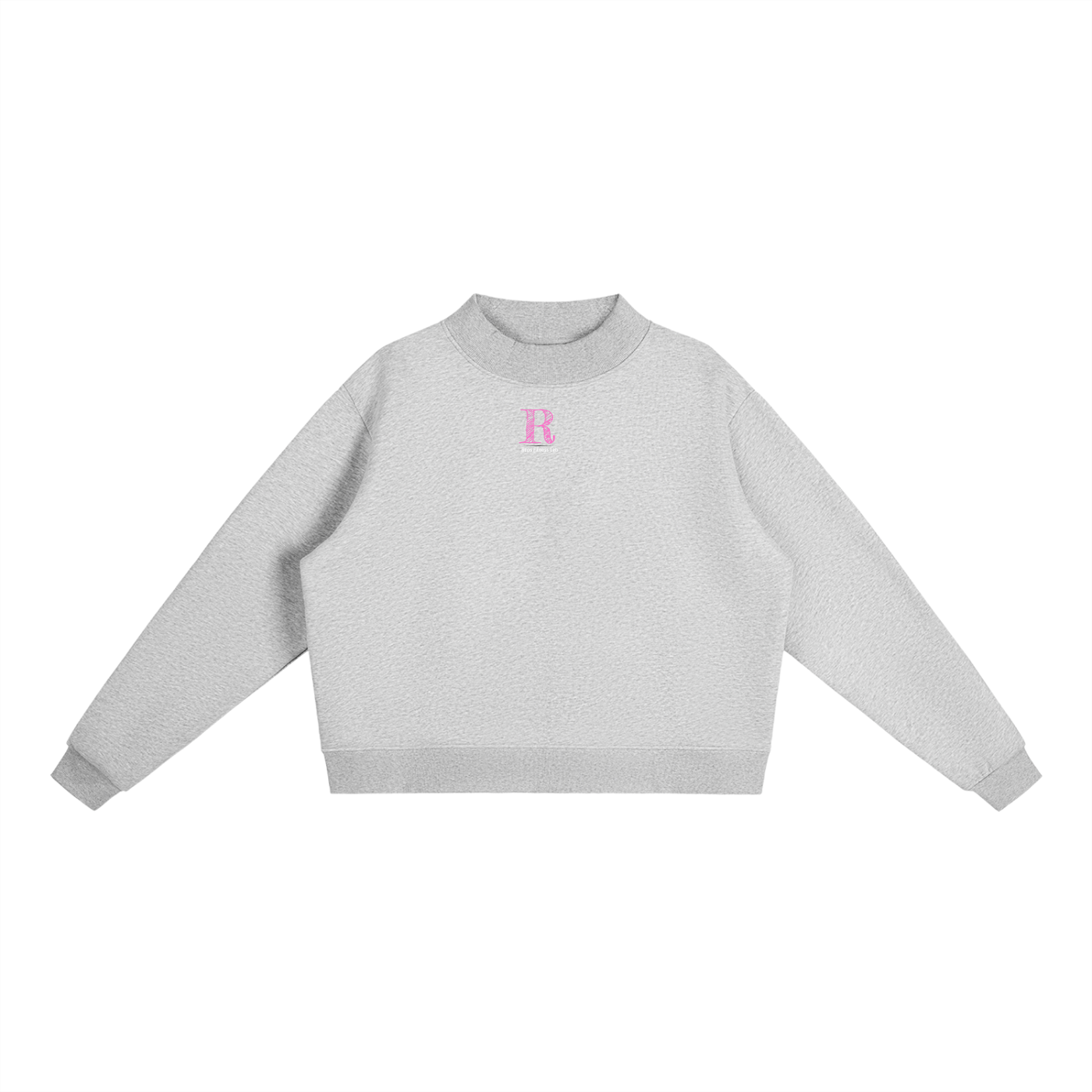 Women Mock-Neck Crew Sweatshirt