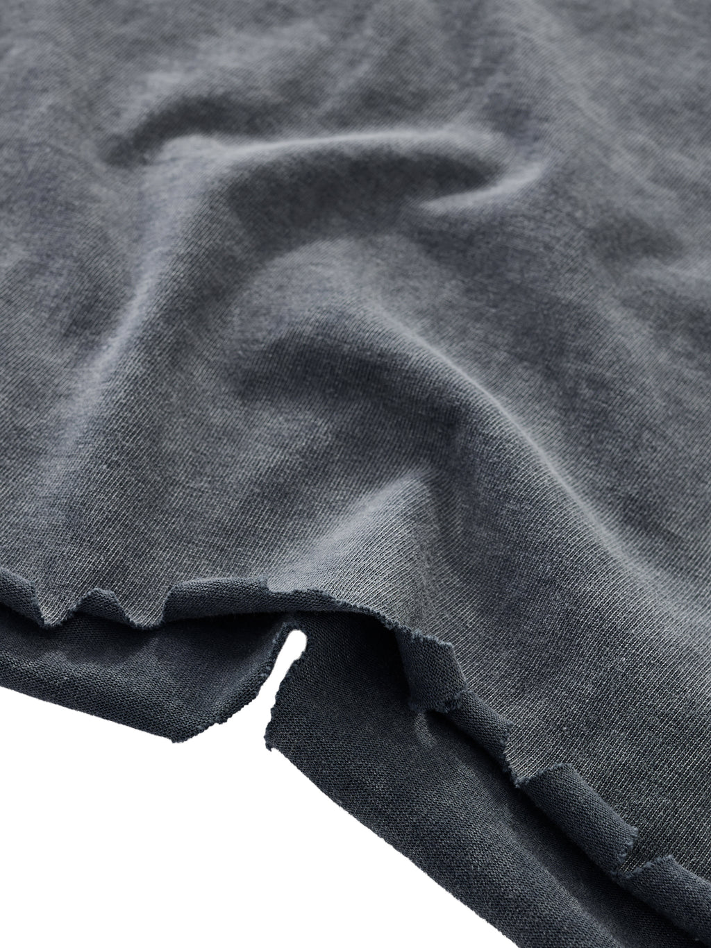 Snow Wash Raw-Hem Boxy T-shirt