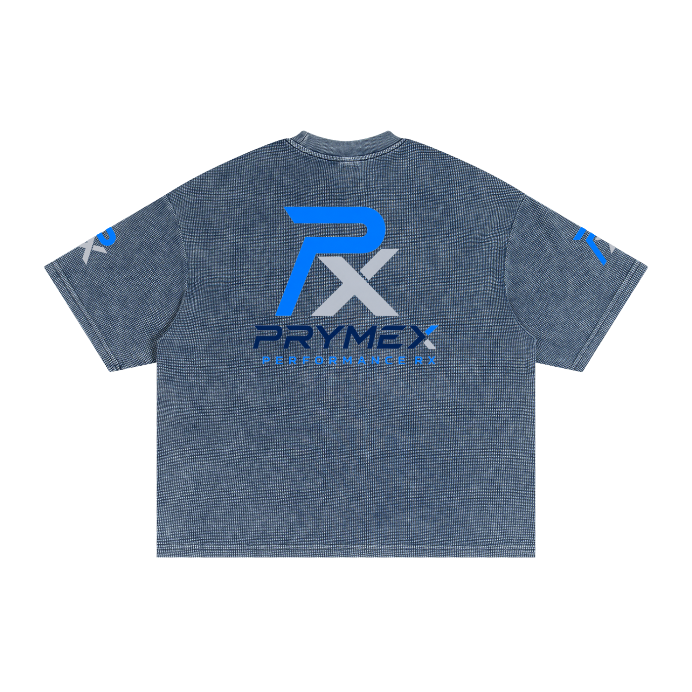 Textured Waffle Washed Boxy T-Shirt