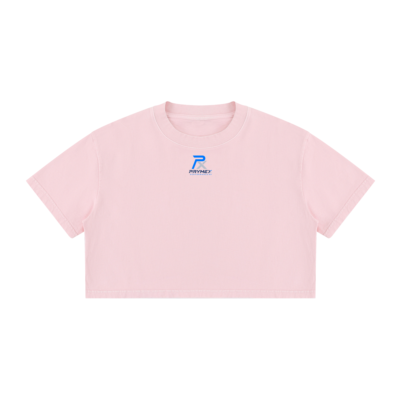 Women's Mineral Wash Cotton Crop T-Shirt